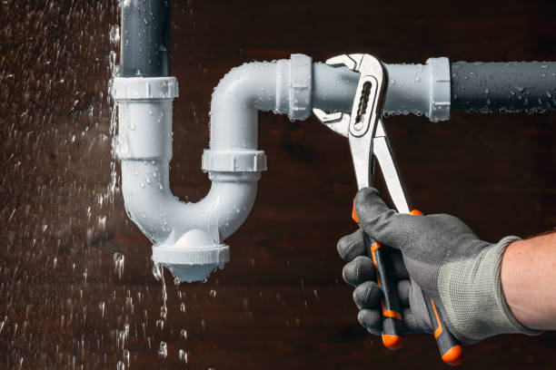 Professional Plumbing technician working in Pluckemin, NJ